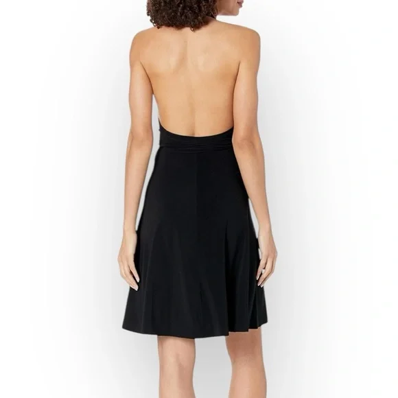 white halter reception dress Little White Halter Dress 4